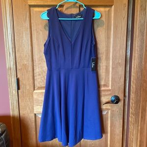 NWT Navy Lulu’s Dress size Large